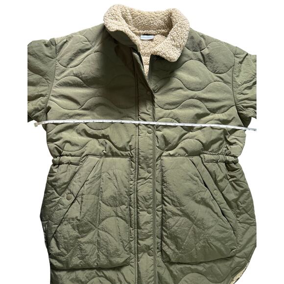 Columbia Women's Birchwood Quilted Jacket NWT GREEN SIZE XL - Picture 10 of 11